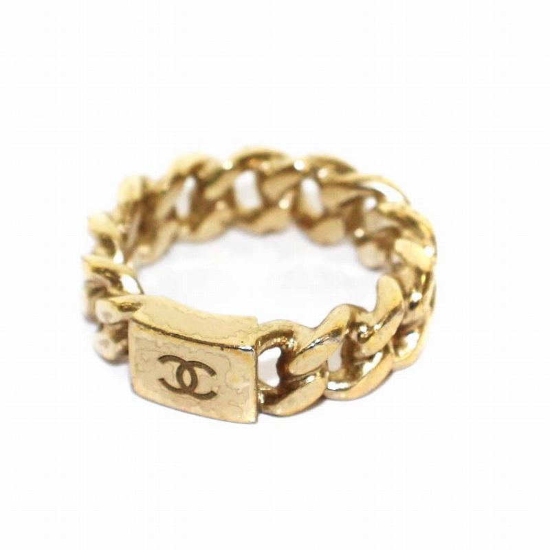 CHANEL（シャネル） CHANEL B15P ココマーク チェーンリング 指輪 11号