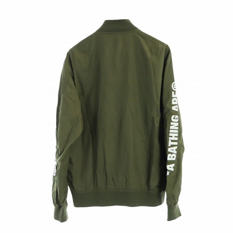 エイプ　MA1　フライトジャケットタイプ　新品　サイズL　本物 エイプ MA1 フライトジャケットタイプ 新品 サイズL 本物 楽天