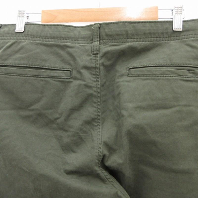 ユニクロ UNIQLO EZYジョガーカーゴパンツ ワーク L カーキ 321-420806