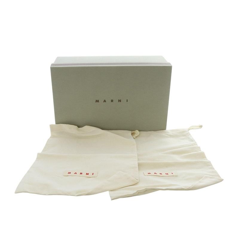 MARNI（マルニ） パンプス チャンキーヒール ポインテッドトゥ レザー