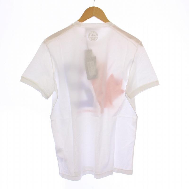 DSQUARED2（ディースクエアード） 未使用品 リーフロゴ Tシャツ 半袖