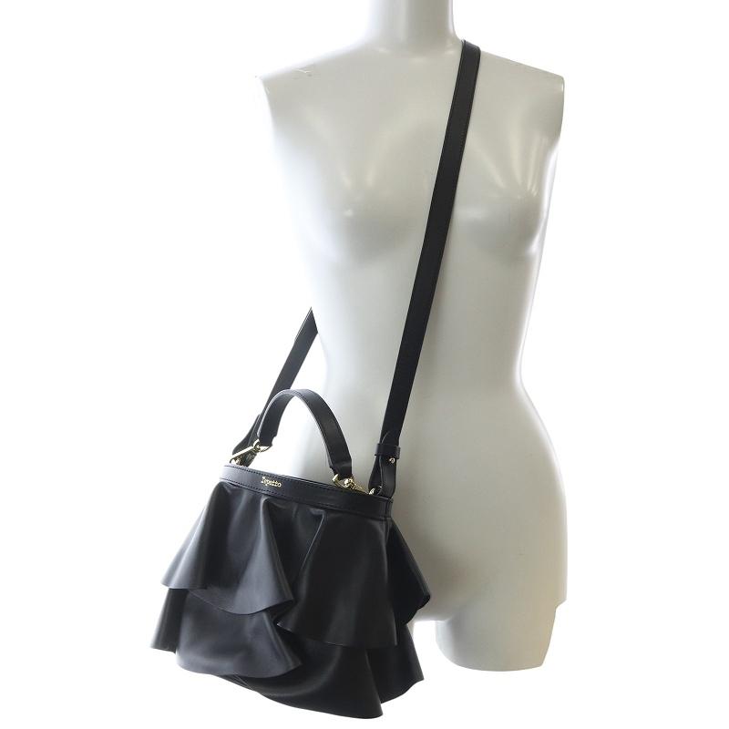 レペット Repetto 2way フリル クロスボディ ショルダーバッグ