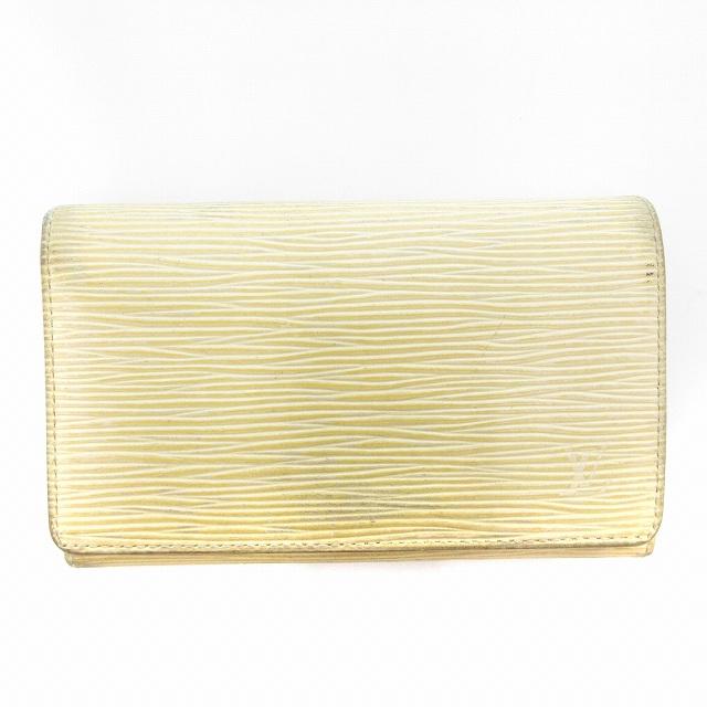 LOUIS VUITTON（ルイ・ヴィトン） エピ ヴァニラ 二つ折り財布