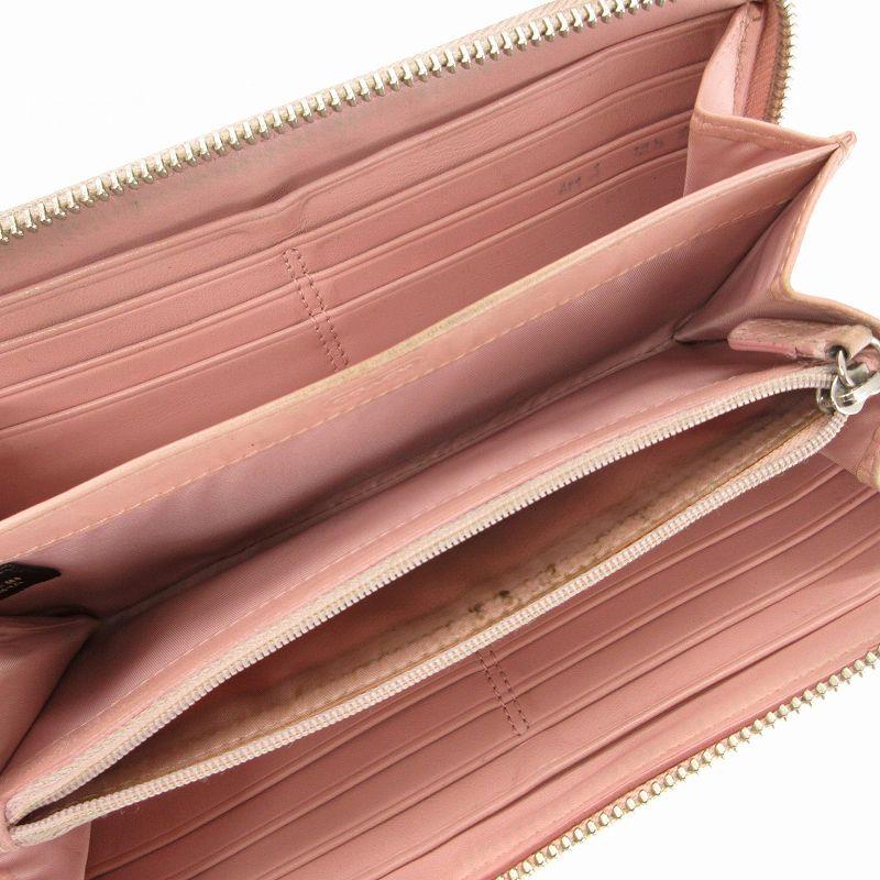 COACH（コーチ） シグネチャー 長財布 ウォレット ジャガード ピンク