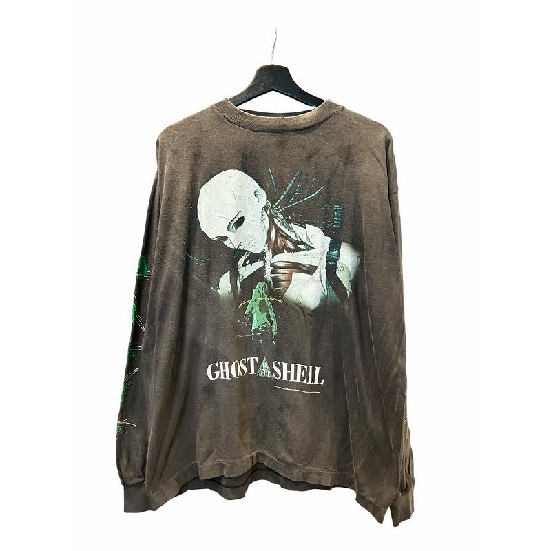 【中古】未使用品 セントマイケル SAINTMICHAEL SM-YS1-0000-C33 攻殻機動隊 プリント ロンT  XL ブラック 未使用品 セントマイケル SAINTMICHAEL SM-YS1-0000-C33 攻殻機動隊