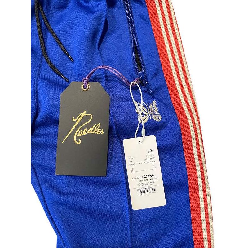 ニードルス ニードルズ Needles タグ付き トラックパンツ 1 青 ブルー