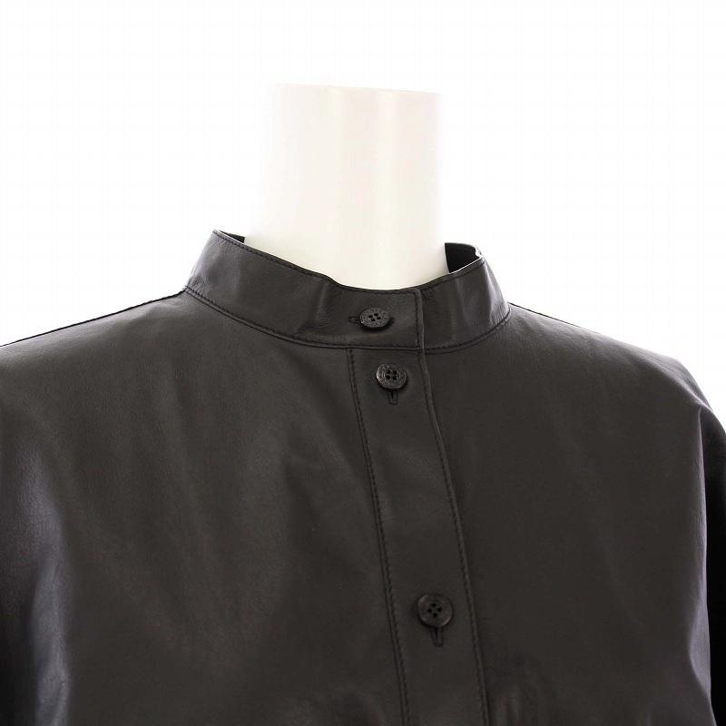 HERMES（エルメス） シャツジャケット カウレザー セリエボタン