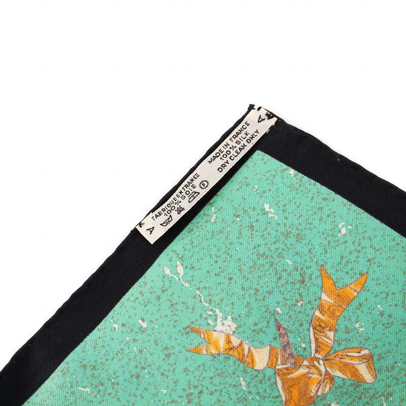 HERMES スカーフ カレ90 Pierres 東洋と西洋の宝石