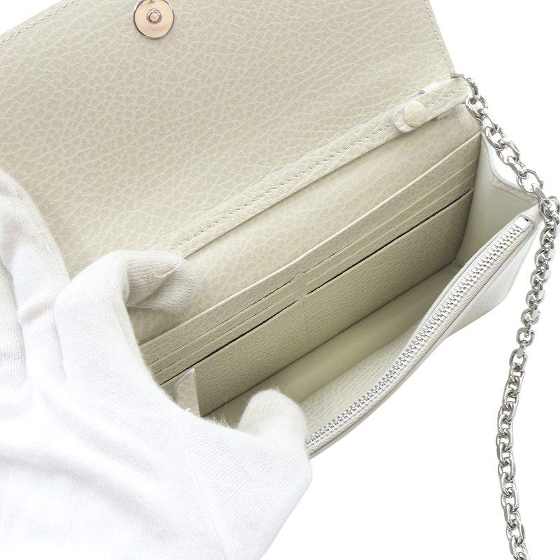 メゾンマルジェラ 11 Maison Margiela レザー チェーンウォレット
