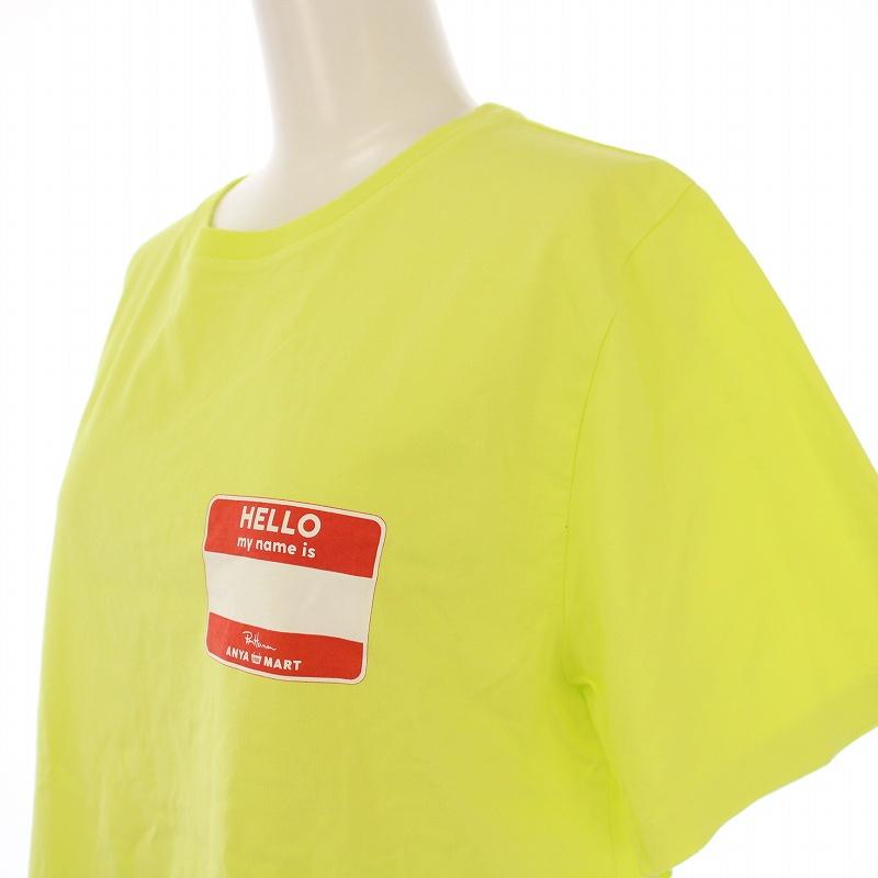 ロンハーマン アニアマートTシャツ カットソー 半袖 クルーネック ロゴ