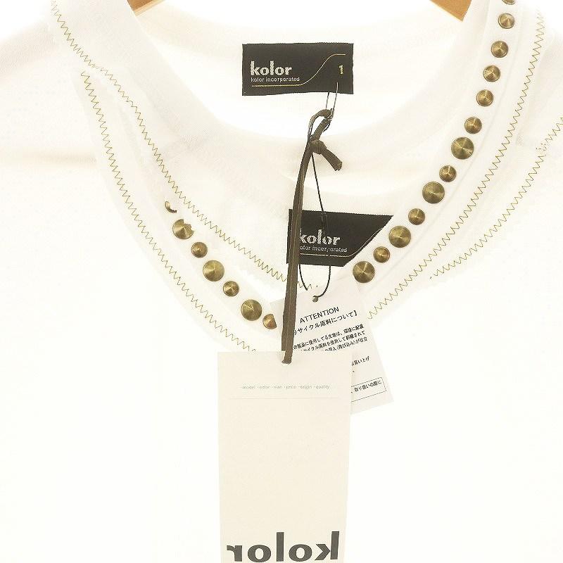 未使用品 カラー kolor タグ付き 25SS 25SCM-T09206-A T-Shirt Tシャツ 
