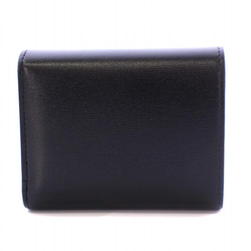 CELINE（セリーヌ） トリオンフ 三つ折り財布 レザー ゴールド金具