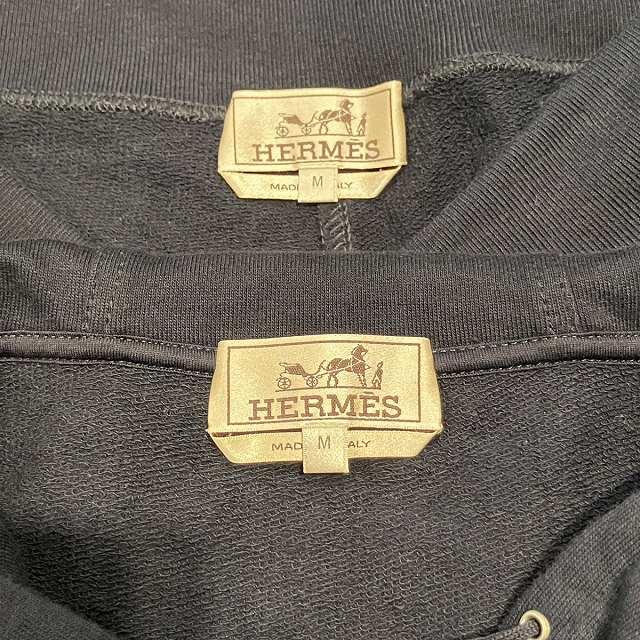 エルメス HERMES パーカー スウェット 長袖 ジップアップ ブラウン HERMES（エルメス） スウェットセットアップ フーディ パーカー ジップ
