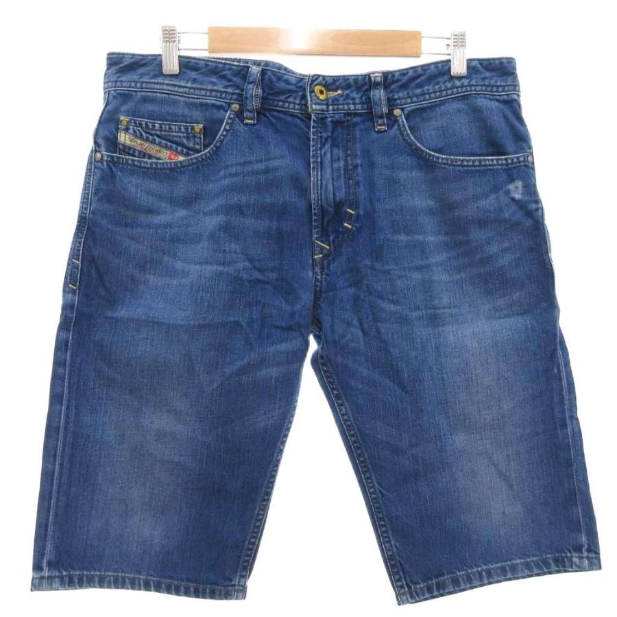 DIESEL（ディーゼル） デニムパンツ ジーンズ ロゴ ハーフ ショート丈