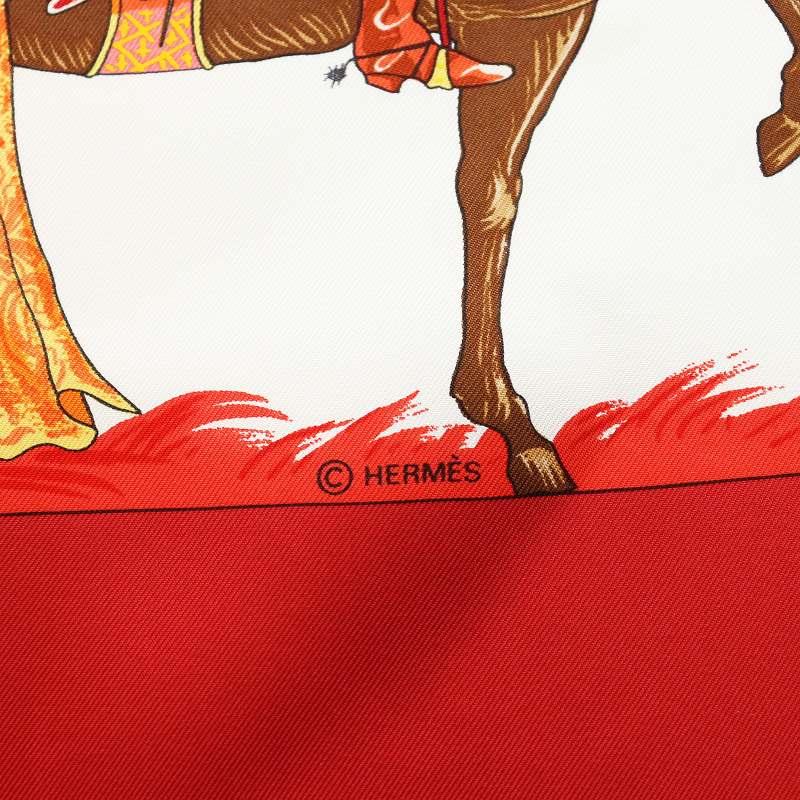 HERMES（エルメス） カレ90 TURQVERIES EN L'HONNEUR DE MHT