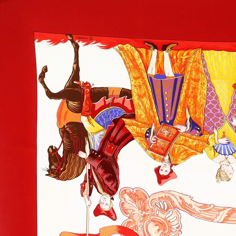 【中古】エルメス HERMES カレ90 TURQVERIES EN L'HONNEUR DE MHT ムッシュドTのためのトルコ行進曲 HERMES（エルメス） カレ90 TURQVERIES EN L'HONNEUR DE MHT