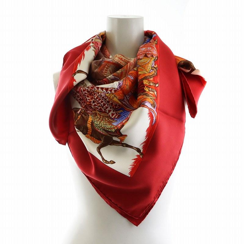 【中古】エルメス HERMES カレ90 TURQVERIES EN L'HONNEUR DE MHT ムッシュドTのためのトルコ行進曲 HERMES（エルメス） カレ90 TURQVERIES EN L'HONNEUR DE MHT