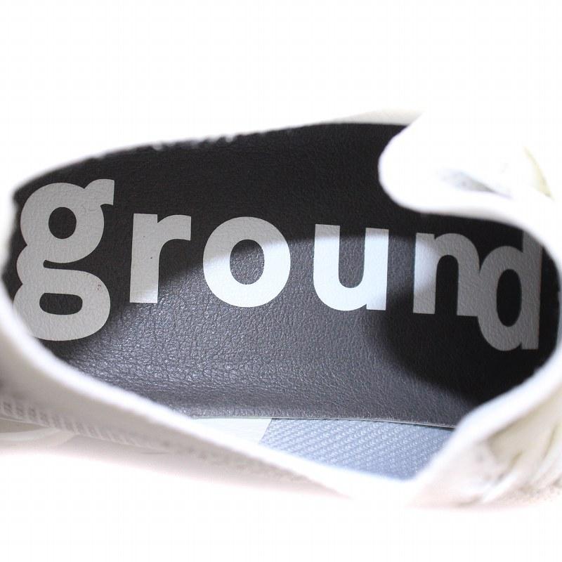 グラウンズ grounds JEWELRYSOLID ローカットスニーカー