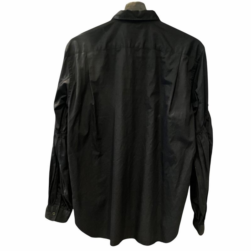 m*o様 Comme des Garçons バルーンスリーブ ブラックシャツ コムデギャルソンオムプリュス COMME des GARCONS HOMME PLUS バルーン
