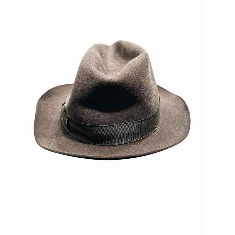ボルサリーノ Borsalino 帽子 フェルトハット 中折れ帽 FUR FELT 60