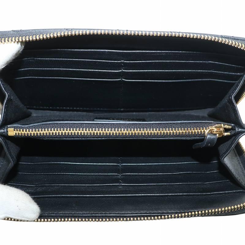 ヴェルサーチ ヴェルサーチェ VERSACE 長財布 ラウンドファスナー