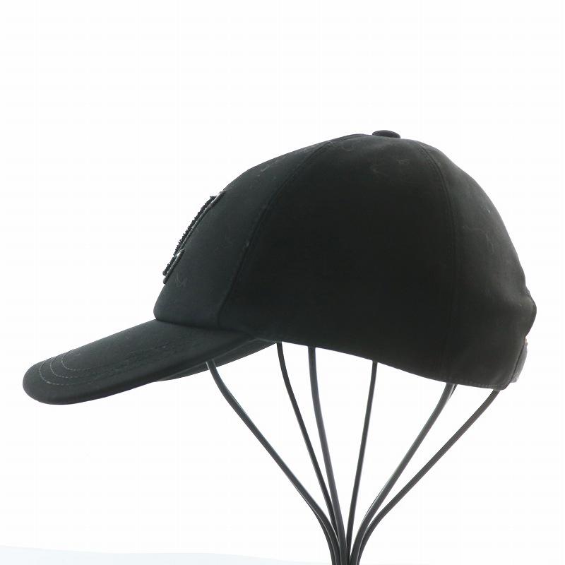 Louis Vuitton 黒キャップ LVロゴ刺繍 リーグ Louis Vuitton 黒キャップ LVロゴ刺繍 リーグ LV League Cap S00