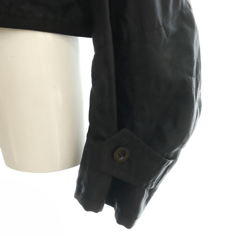 【中古】サカイ sacai Quilted Blouson ブルゾン ジャケット クロップド丈 ナイロン 1 黒 /MI ■OS ■SH サカイ sacai Quilted Blouson ブルゾン ジャケット クロップド丈