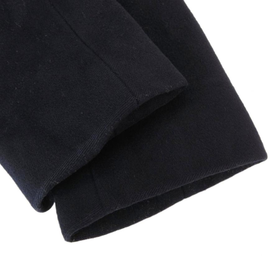 白タグ　マックスマーラ　ピーコート ポルド] ピュア ヴァージンウール ダブルフェイス コート, ecru | Max Mara