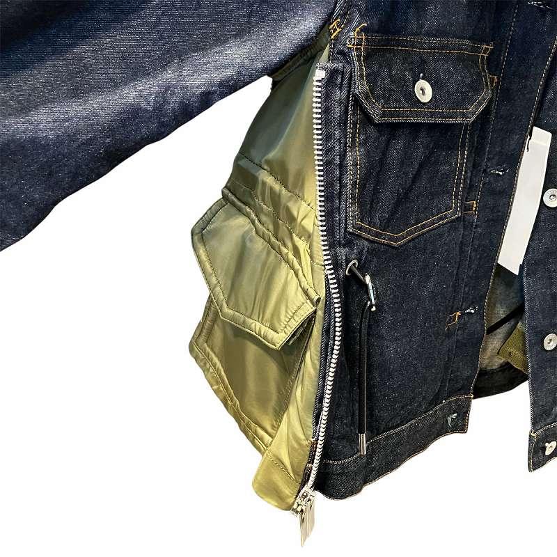 未使用品 サカイ sacai タグ付き 19aw デニムジャケット ブルゾン  