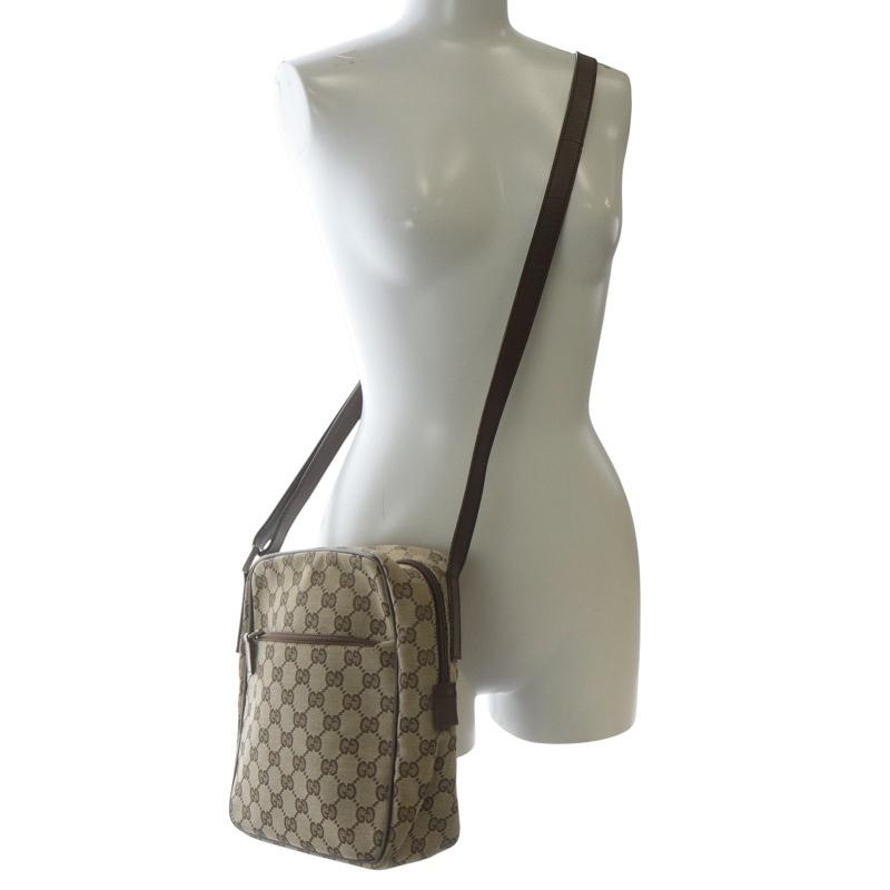GUCCI ショルダーバッグ GGキャンバス クロスボディ　145858 5ma0789】グッチ ショルダーバッグ GGキャンバス 145858