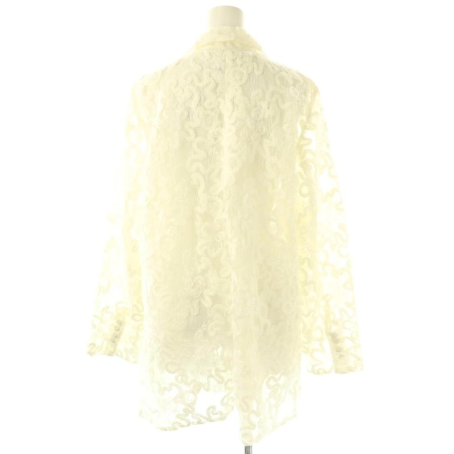 ジャケット/アウター アメリ FLOWER MIX LACE SHEER JACKET SKIRT