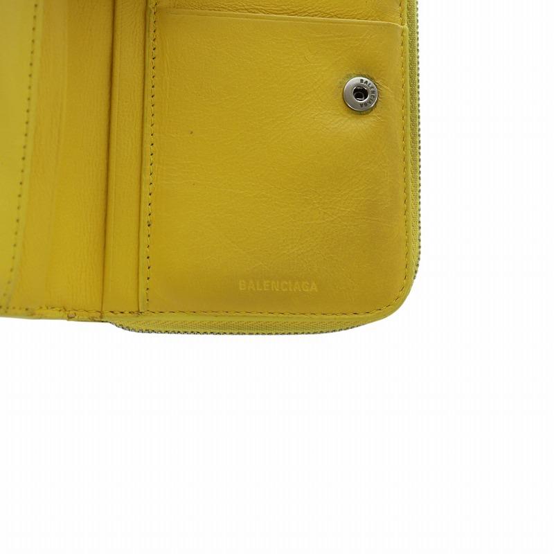 BALENCIAGA バレンシアガ 二つ折り財布 ウォレット ラウンド