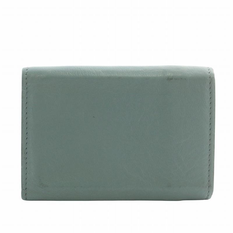 BALENCIAGA バレンシアガ ペーパー ミニ ウォレット 財布 三