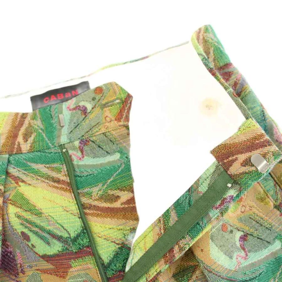 キャバン CABaN 23SS コットンポリエステルジャカード 1タックワイド