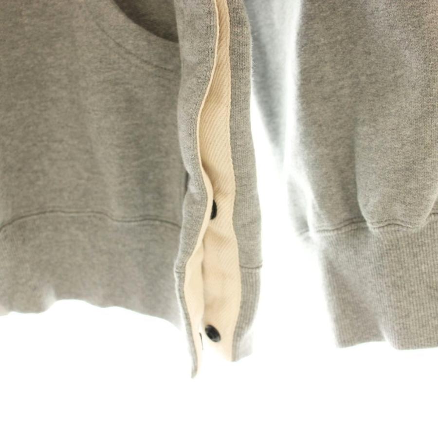 サカイ sacai × Carhartt WIP ジップアップパーカーフーディ 1 グレー