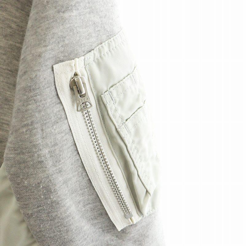 サカイ sacai 24SS Sweat Nylon Twill Pullover スウェット トレーナー