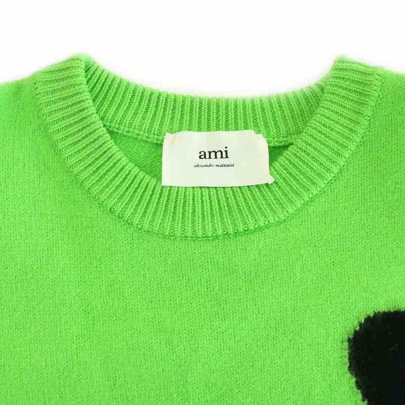 アミパリス AMI PARIS ニット セーター クルーネック 長袖 ウール
