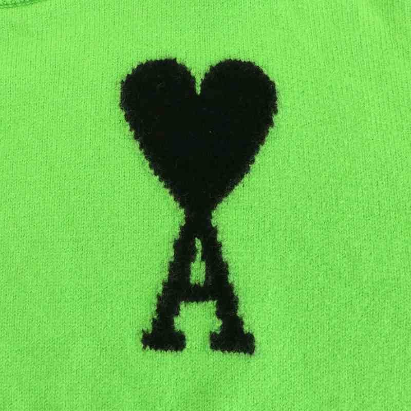 アミパリス AMI PARIS ニット セーター クルーネック 長袖 ウール