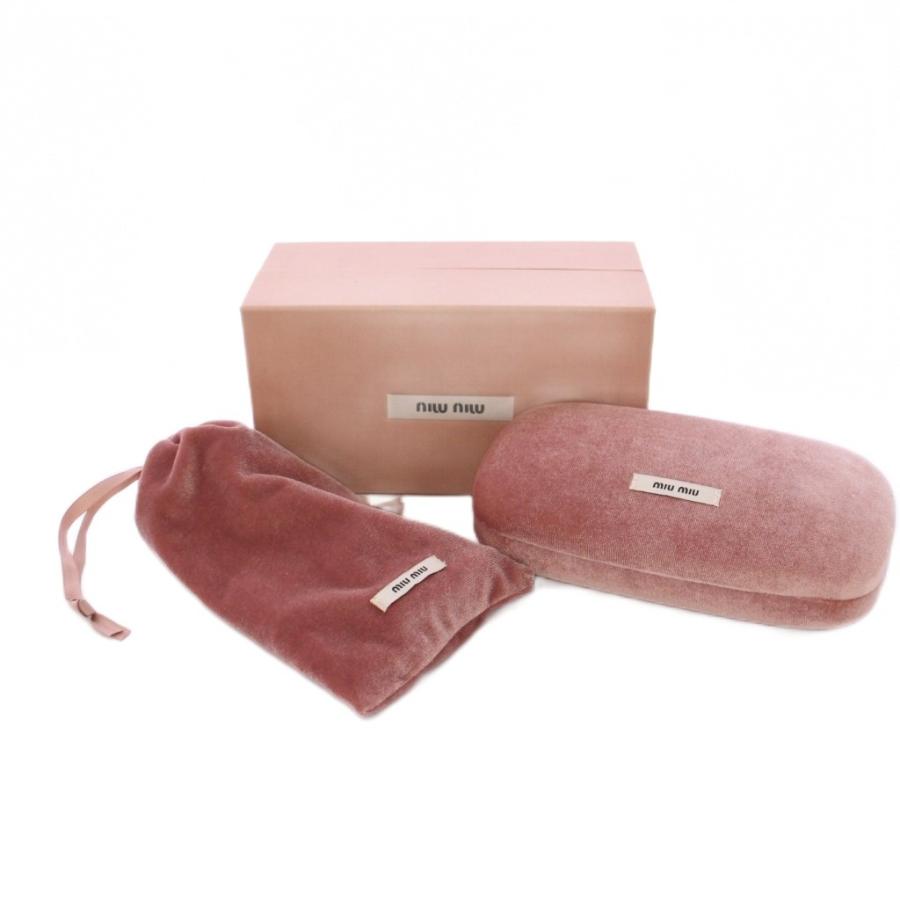 miu ミュウミュウ miumiu グリッター CAT EYE サングラス べっ甲柄 55