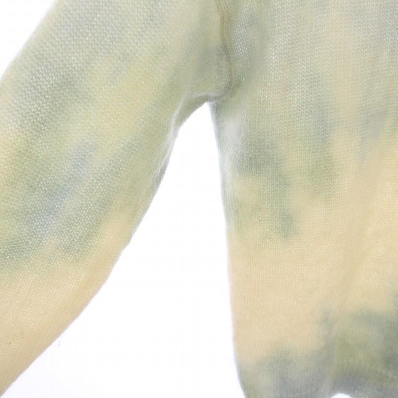 オーラリー AURALEE SUPER KID MOHAIR TIE DYE KNIT PO スーパー