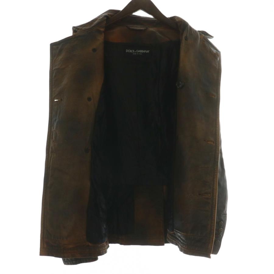 DOLCE&GABBANA D&G ドルガバ レザージャケット Leather jacket with branded tag in Black for Men | Dolce&Gabbana® US
