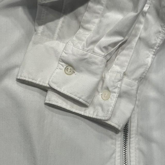 24AW ブラックコムデギャルソン エステルジップ ファスナーシャツ L ブラックコムデギャルソン BLACK COMME des GARCONS 24AW エステル