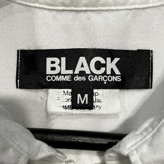 24AW ブラックコムデギャルソン エステルジップ ファスナーシャツ L ブラックコムデギャルソン BLACK COMME des GARCONS 24AW エステル