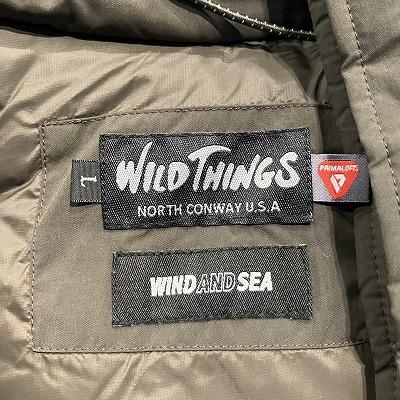 未使用品 ワイルドシングス WILDTHINGS タグ付き 未使用 ×WIND AND SEA