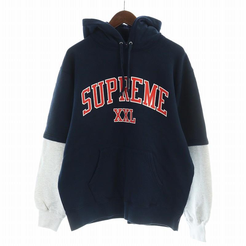 トップス 20ss SUPREME XXL Hooded Sweatshirt black Supreme（シュプリーム） SUPREME 20SS XXL hooded sweatshirt