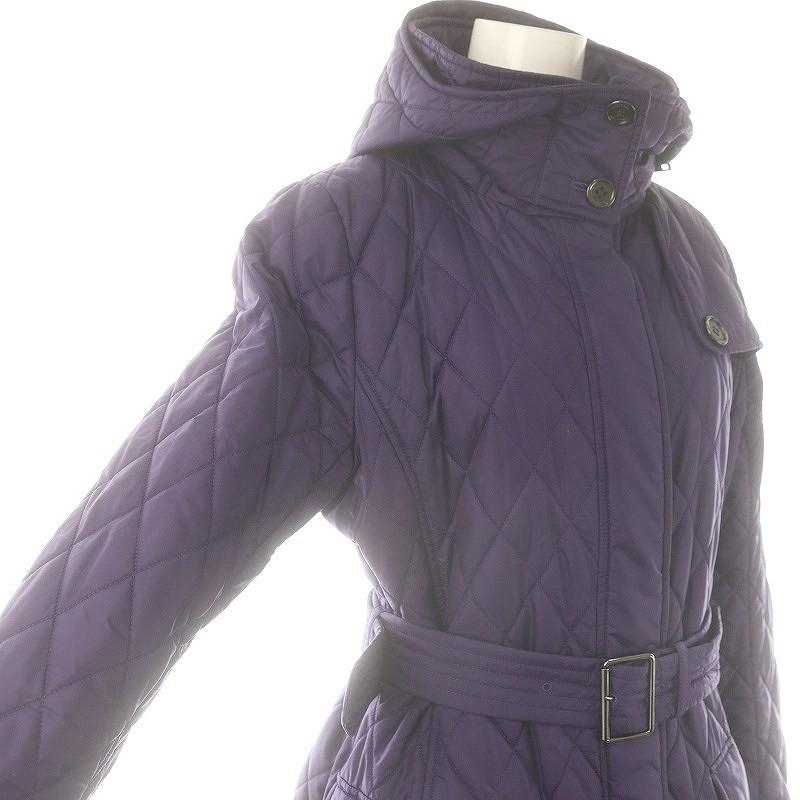 バーバリー ロンドン BURBERRY LONDON キルティングコート 中綿 ひざ丈
