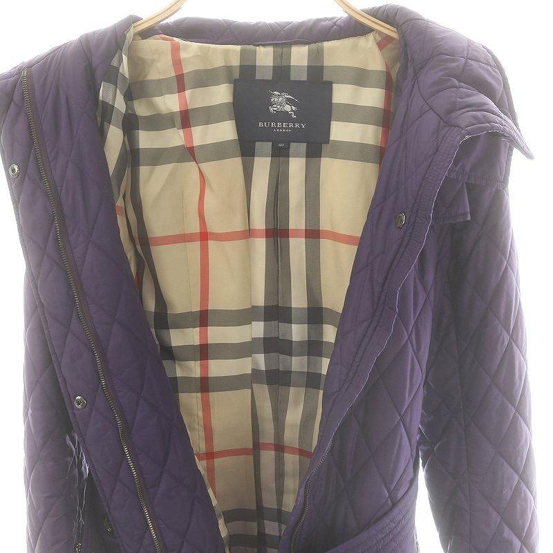 バーバリー ロンドン BURBERRY LONDON キルティングコート 中綿 ひざ丈