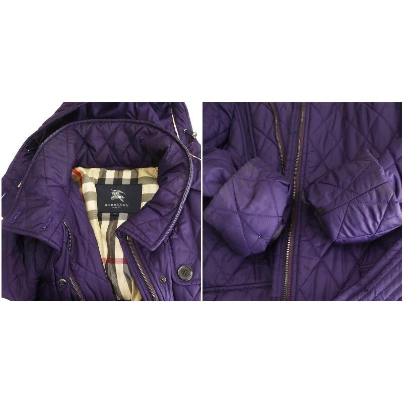 バーバリー ロンドン BURBERRY LONDON キルティングコート 中綿 ひざ丈