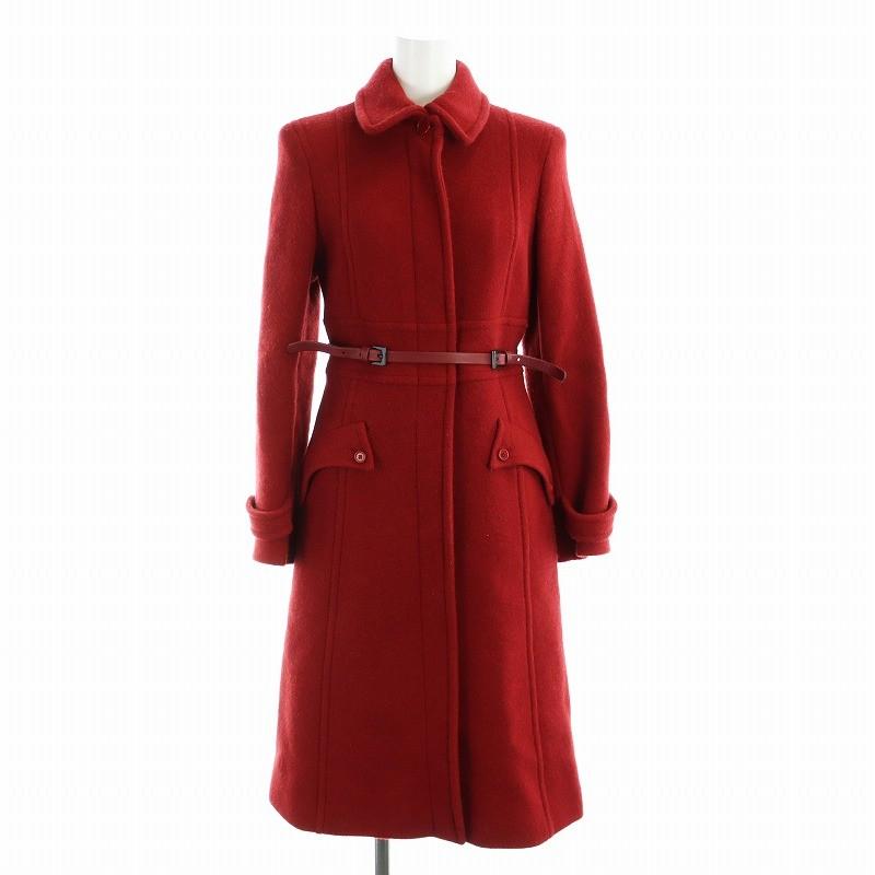 極美品 マックスマーラ 白タグ ロングコート アンゴラウール 【180】 Max Mara（マックスマーラ） 白タグ ウールコート 長袖 ロング