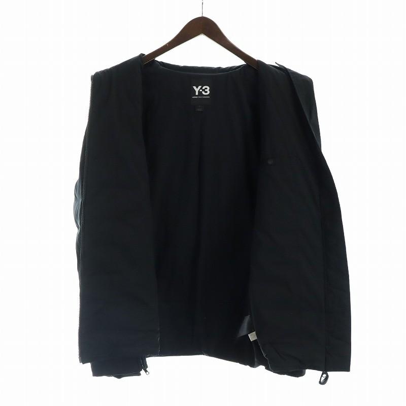 ワイスリー Y-3 ダウンジャケット 長袖 ジップアップ フード付き ロゴ 